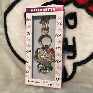 Hello kitty full body bling keychain/bag charm, NEW!